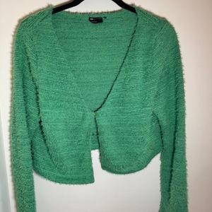 ASOS Women’s Green Knit Cardigan size 10